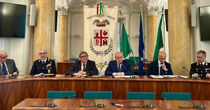La firma del protocollo questa mattina a Villa Recalcati La firma del protocollo questa mattina a Villa Recalcati