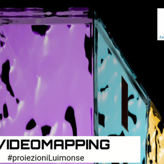 La facciata della biblioteca di Lavena Ponte Tresa si trasforma in un'opera d'arte La facciata della biblioteca di Lavena Ponte Tresa si trasforma in un'opera d'arte