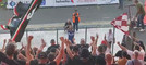 Una scena da brividi a fine gara: la curva in tripudio per Franco Lepore, commosso e applaudito da tutta la tribuna del Franco Ossola. Il vero Varese è tutto qui