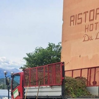 (foto di Gianluca Salani dal gruppo Facebook “Sei di Lavena Ponte Tresa se”)