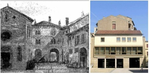 LA VARESE NASCOSTA. Piazza Battistero, quando la banca prese il posto del “Palazzo del vescovo”