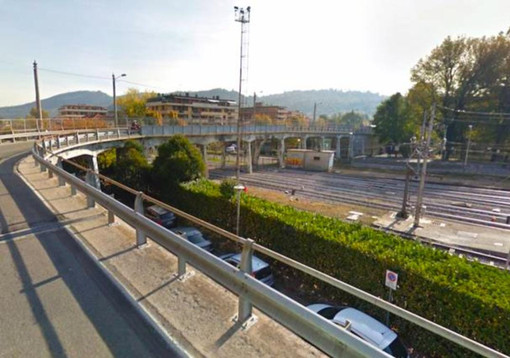 Il cavalcavia Boesio a Laveno