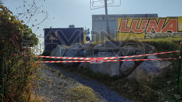 Il luogo della tragedia (foto da SavonaNews.it)