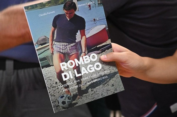 La copertina del libro dedicato alle origini di Gigi Riva La copertina del libro dedicato alle origini di Gigi Riva