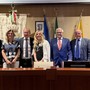 La nuova giunta comunale di Luino La nuova giunta comunale di Luino