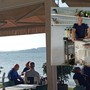 Il chiosco del Lido di Arolo a Leggiuno gestito da Guido Biolcati