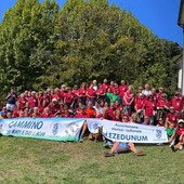 Un'immagina della passata edizione del Cammino dei Monti e dei Laghi di Leggiuno Un'immagina della passata edizione del Cammino dei Monti e dei Laghi di Leggiuno
