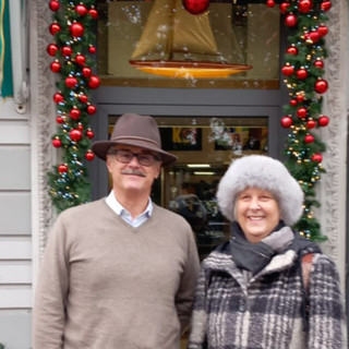 I cugini Paolo Barisi e Grazia Poroli