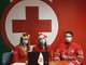 I giovani della Croce Rossa di Luino si trasformano in &quot;elfi&quot; per videochiamare i bambini
