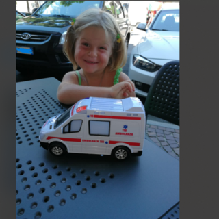 La piccola Eleonora (foto inviata e autorizzata dalla mamma)