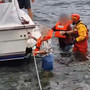 I soccorsi ai 35 turisti in balia delle onde su un'imbarcazione nelle acque del Maggiore a Luino I soccorsi ai 35 turisti in balia delle onde su un'imbarcazione nelle acque del Maggiore a Luino