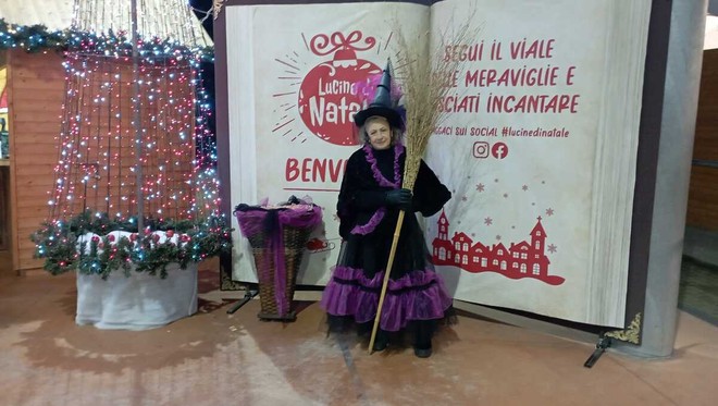La Befana alle lucine di Leggiuno