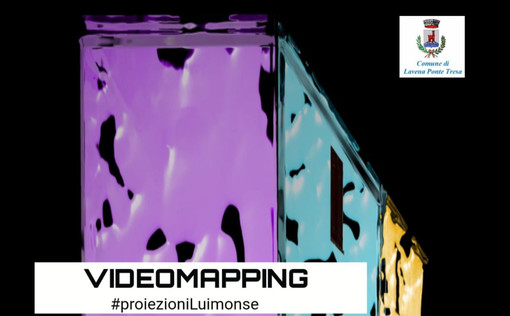 La facciata della biblioteca di Lavena Ponte Tresa si trasforma in un'opera d'arte La facciata della biblioteca di Lavena Ponte Tresa si trasforma in un'opera d'arte