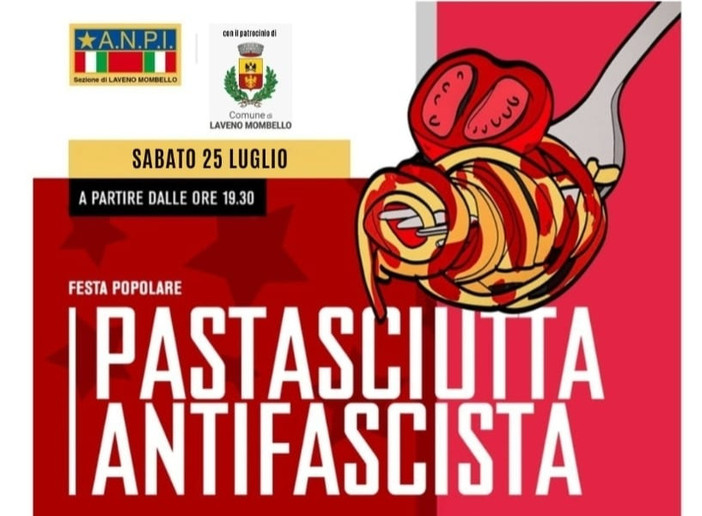 A Laveno Mombello l'Anpi serve la pastasciutta antifascista A Laveno Mombello l'Anpi serve la pastasciutta antifascista