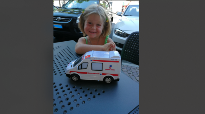 La piccola Eleonora (foto inviata e autorizzata dalla mamma) La piccola Eleonora (foto inviata e autorizzata dalla mamma)