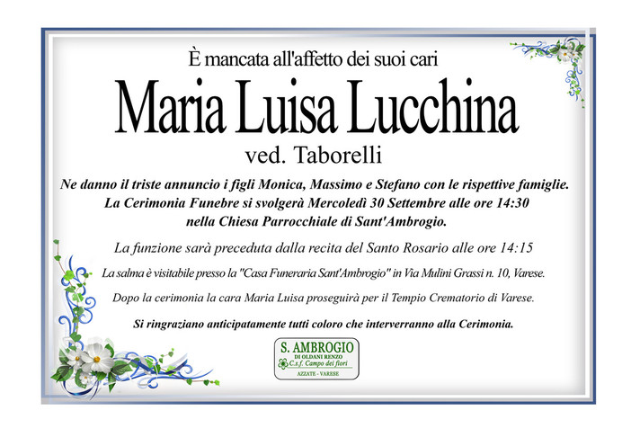 Maria Luisa Lucchina