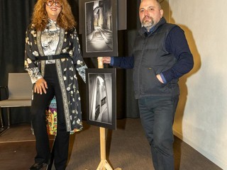 Brigitte Segura accolta a Luino