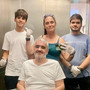 La famiglia Squizzato al completo