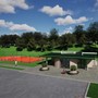 Il rendering del nuovo Centro Sportivo di Mornago Il rendering del nuovo Centro Sportivo di Mornago