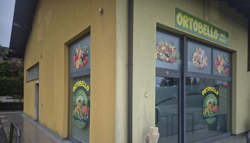 Il nuovo minimarket "Ortobello" a Monvalle