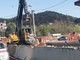 I lavori in corso a Mercallo sulla superstrada Besozzo-Vergiate per la realizzazione della rotatoria