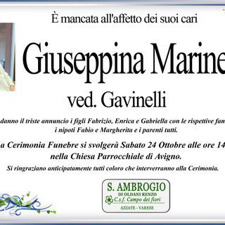Giuseppina Marinelli ved. Gavinelli