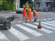 La foto da viale Aguggiari allegata alla nota stampa