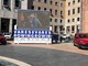Il maxi schermo in piazza Monte Grappa, nel cuore di Varese, è già stato posizionato Il maxi schermo in piazza Monte Grappa, nel cuore di Varese, è già stato posizionato