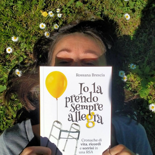 Rossana Brescia con il suo libro