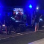 Carabinieri e ambulanza in piazza Italia a Magnago Carabinieri e ambulanza in piazza Italia a Magnago