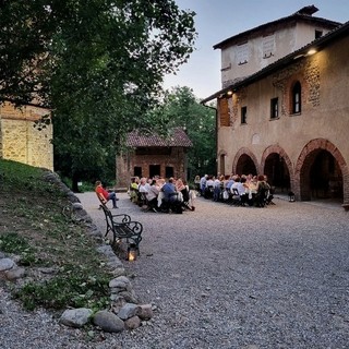 Una cena nella magia del Monastero di Torba a Gornate Olona (foto Davide Panzeri)