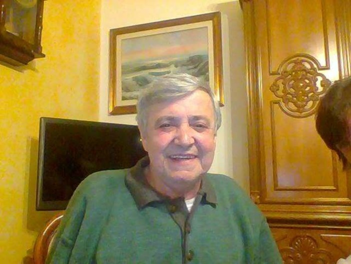 Carlo Pini in una foto tratta dalla sua pagina Facebook