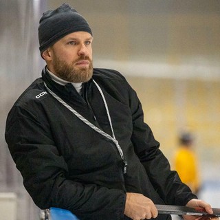 Juhani Matikainen guida i Mastini nell'ultimo allenamento pre Appiano (Foto Galbiati)