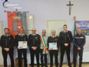 La consegna della targa del Comune di Mercallo ai carabinieri di Gallarate, Sesto Calende e Ternate La consegna della targa del Comune di Mercallo ai carabinieri di Gallarate, Sesto Calende e Ternate