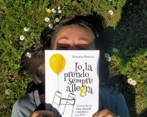 Rossana Brescia con il suo libro