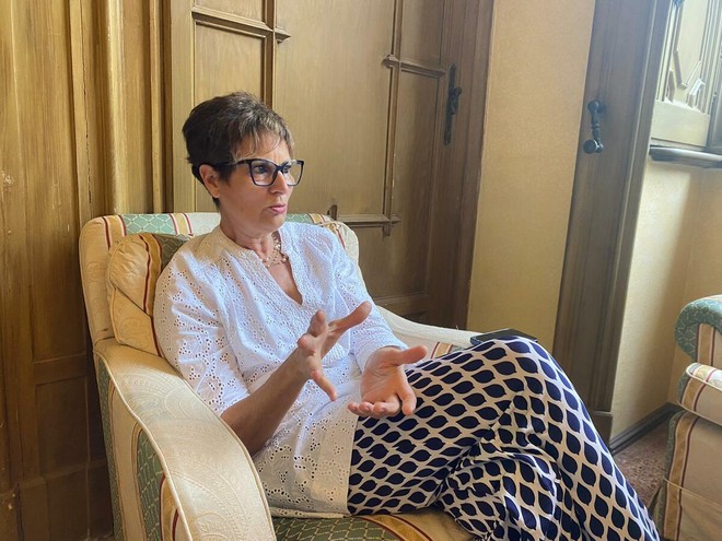 Nicoletta San Martino, assessore a Tutela Ambientale, Sostenibilità Sociale ed Economia Circolare di Varese Nicoletta San Martino, assessore a Tutela Ambientale, Sostenibilità Sociale ed Economia Circolare di Varese