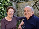 Nanni Svampa con la moglie Dina