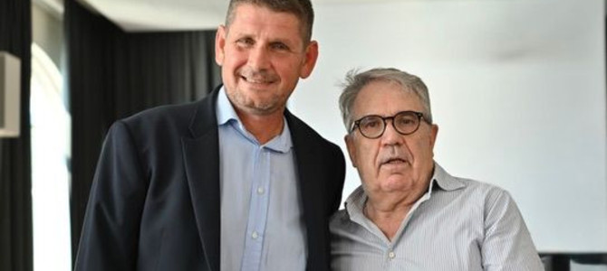 Nicola Riva con Claudio Ferretti a Luino (foto Angela Garro) Nicola Riva con Claudio Ferretti a Luino (foto Angela Garro)
