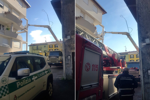 Incidente sul lavoro a Busto, operaio salvo grazie all'imbracatura Incidente sul lavoro a Busto, operaio salvo grazie all'imbracatura