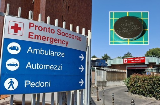 Bambino ingerisce una pila al litio, corsa contro il tempo a Busto e poi ricovero in terapia intensiva