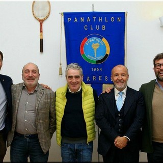 Nella foto Cecchin da sinistra Broggini, Agnello, Verdelli, Ogliari, Redaelli