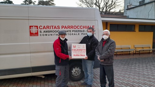Coldiretti Varese, oltre 1.200 kg di cibo solidale per le famiglie bisognose del territorio