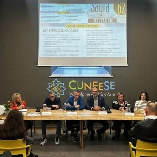 Nella foto: un momento della conferenza stampa ospitata presso l'ATL del Cuneese. Al tavolo, da sn: la Presidente dell'ATL Gabriella Giordano, l'Assessore Davide Termini, il Sindaco Paolo Giraudo, Vice Sindaco Marco De Carlini, la Sig.ra Claudia Massa e la Presidente del Comitato Nova Rocca Ilenia Mozzone Nella foto: un momento della conferenza stampa ospitata presso l'ATL del Cuneese. Al tavolo, da sn: la Presidente dell'ATL Gabriella Giordano, l'Assessore Davide Termini, il Sindaco Paolo Giraudo, Vice Sindaco Marco De Carlini, la Sig.ra Claudia Massa e la Presidente del Comitato Nova Rocca Ilenia Mozzone