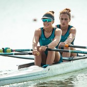 Alice Codato con Laura Meriano sul due senza
