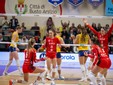 Uyba da spettacolo contro Conegliano (foto Galbiati)