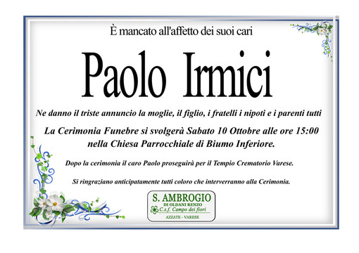 Paolo Irmici Paolo Irmici