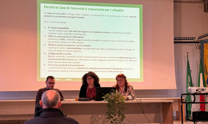 La presentazione dei servizi della Casa di Comunità di Sesto Calende