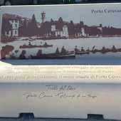 Una delle due nuove panchine di Porto Ceresio Una delle due nuove panchine di Porto Ceresio