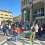 Global Sumud Flotilla, presidio in centro a Busto