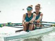 Alice Codato con Laura Meriano sul due senza Alice Codato con Laura Meriano sul due senza
